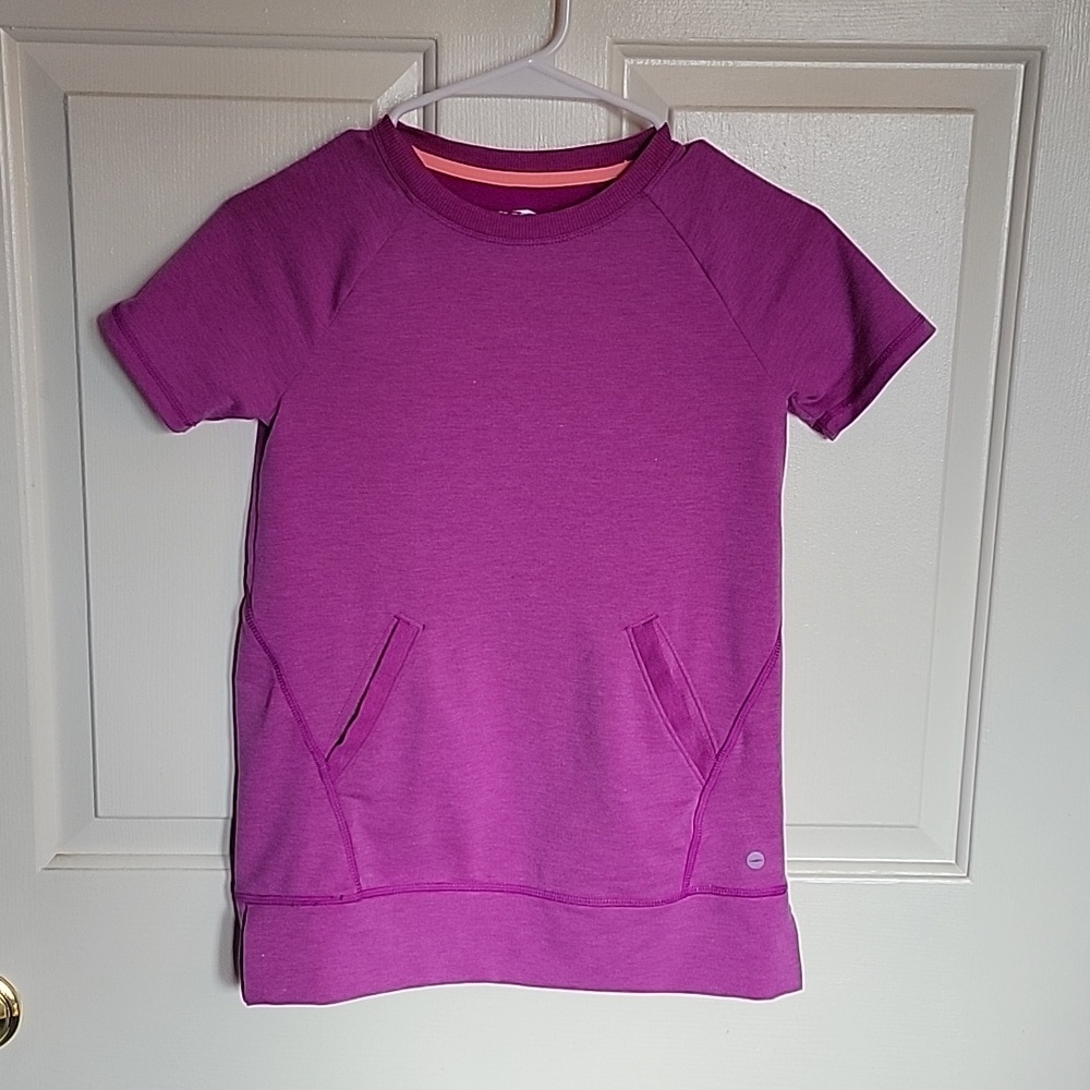 Avia, girls M(7-8) purple beach or pool coverup.